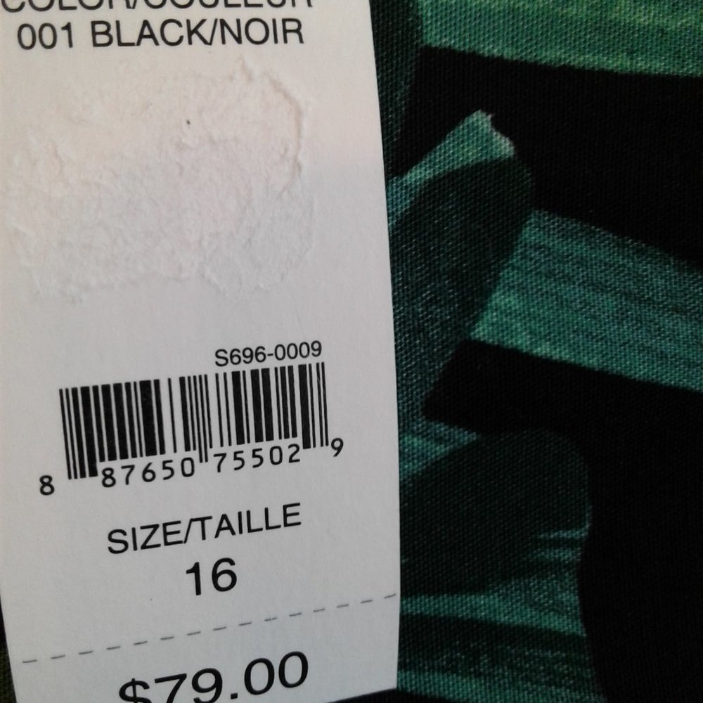 Lord & Taylor Tropical Print Skirt Size 16 - Picture 4 of 5